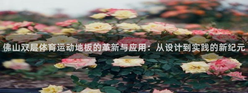 球客岛：佛山双层体育运动地板的革新与应用：从设计到实践的新纪元