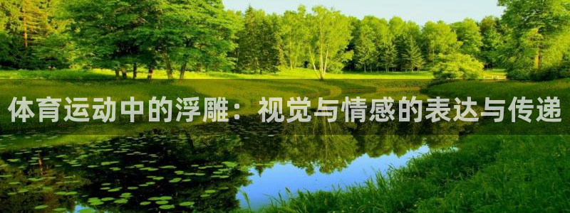 球客岛：体育运动中的浮雕：视觉与情感的表达与传递